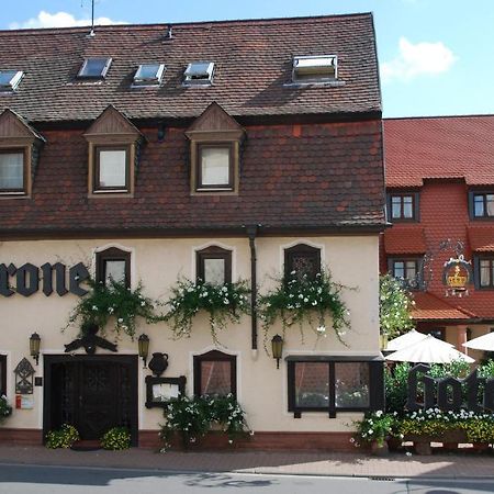 Laudenbach  Hotel Krone מראה חיצוני תמונה