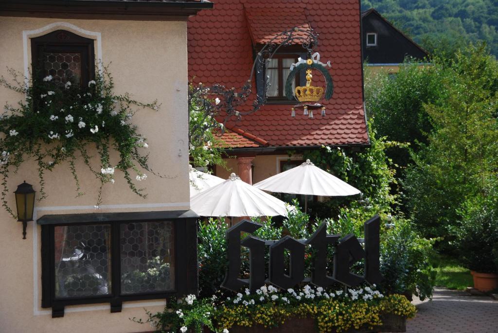 Laudenbach  Hotel Krone מראה חיצוני תמונה